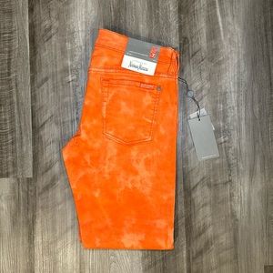 7 For All Mankind Exclusively for Neiman Marcus Cropped Skinny Jeans - 29